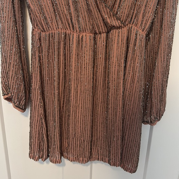 Karina Grimaldi Garda beaded mini dress - Picture 7 of 14